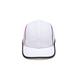 Теннисная кепка Lacoste Men's SPORT Mesh Panel Light Cap - white/red/black