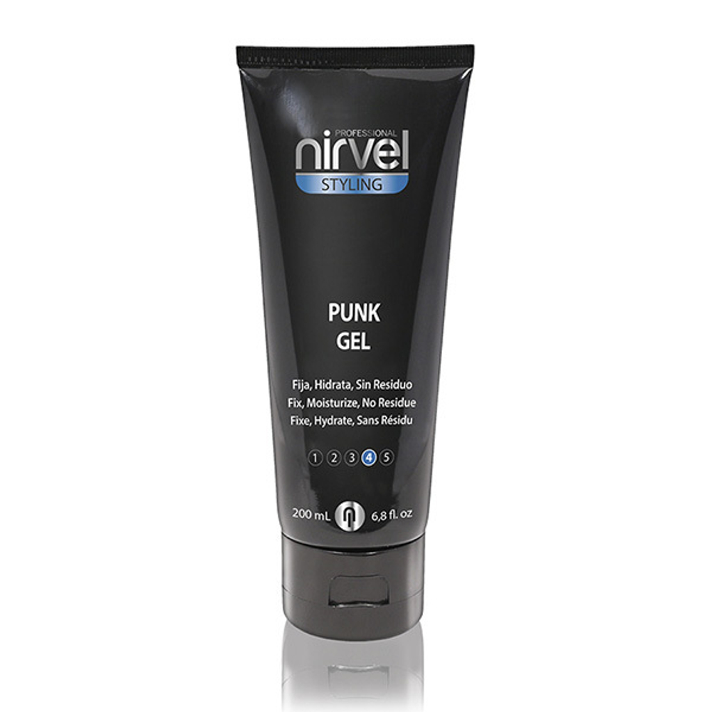 Гель для волос сильной фиксации 4-го уровня Nirvel Punk Gel 200мл