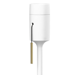 Торшер-основание champagne white (Д- 38, В-140 cm) 1,5 m. pvc провод с вилкой