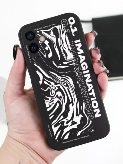 Чехол на iPhone 12 с принтом