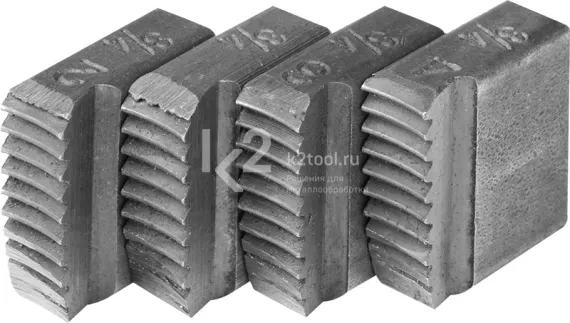 Гребенки сменные режущие Ravic, 1/2'', к RV-360, RV-361, RV-362, RV-363, комплект из 4 шт, арт. 204.0100