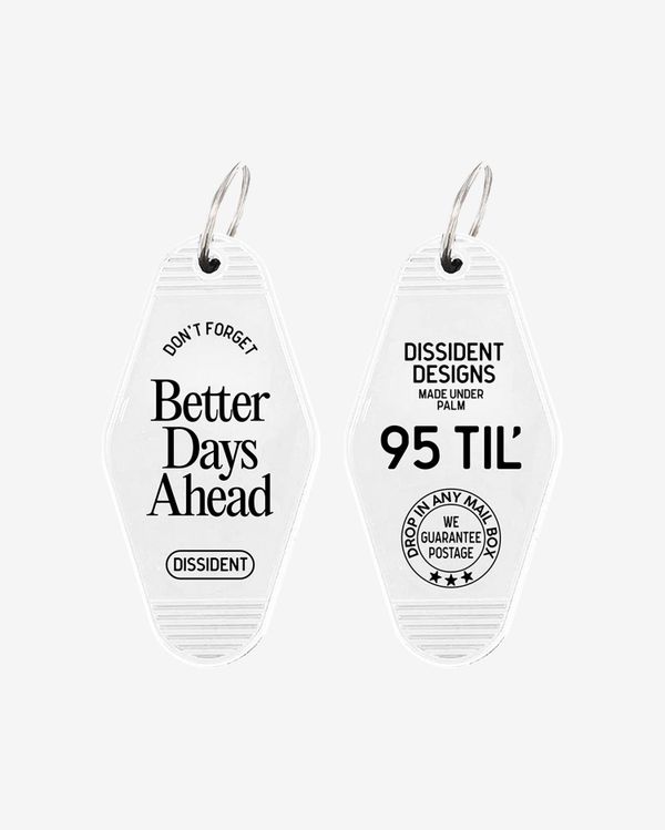 Брелок Keytag белый