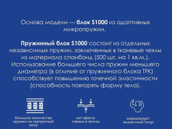 Матрас Dreamline Kombi-3 S1000
