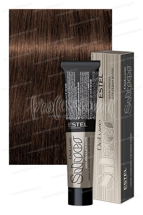 Estel DeLuxe Silver 5/7 Светлый шатен коричневый 60 мл