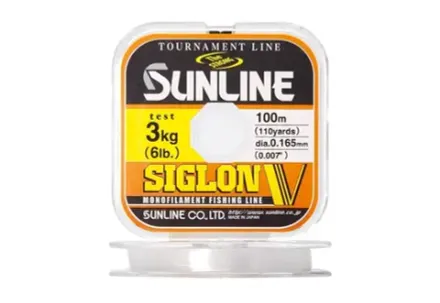 монолеска SUNLINE Siglon V 100m #10/40LB/0,52mm