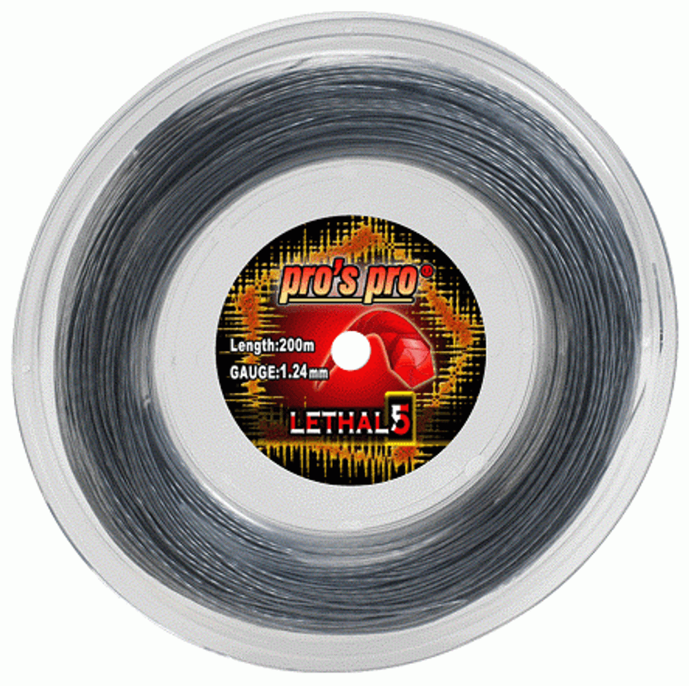 Теннисные струны Pro's Pro Lethal 5 (200 m)