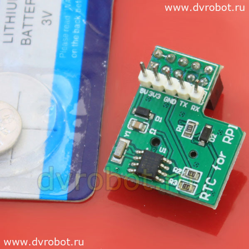 Часы DS1307 для Raspberry Pi