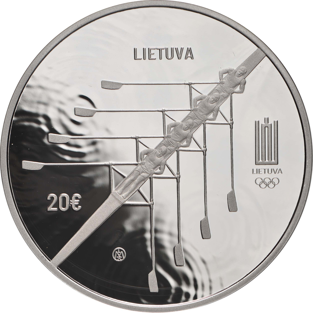 ЛИТВА, 2021, 20 ЕВРО [PROOF] [СЕРЕБРО]
