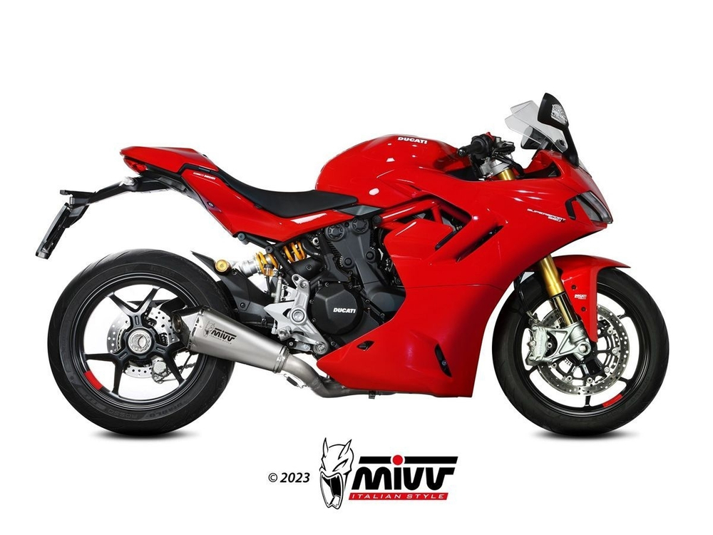 D.054.LDRX MIVV SILENCER DELTA RACE STAINLESS STEEL CARBON (SS 950)