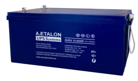 Аккумулятор A.ETALON AHRX 12-820W | 200 Ач | 12В AGM