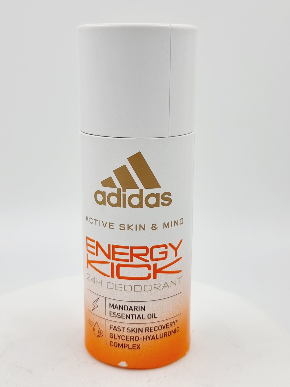 Дезодорант-карандаш Adidas Energy Kick 24 часа с маслом мандарина, 50 г (Монако)