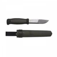 Нож Morakniv Kansbol, чёрный/зелёный