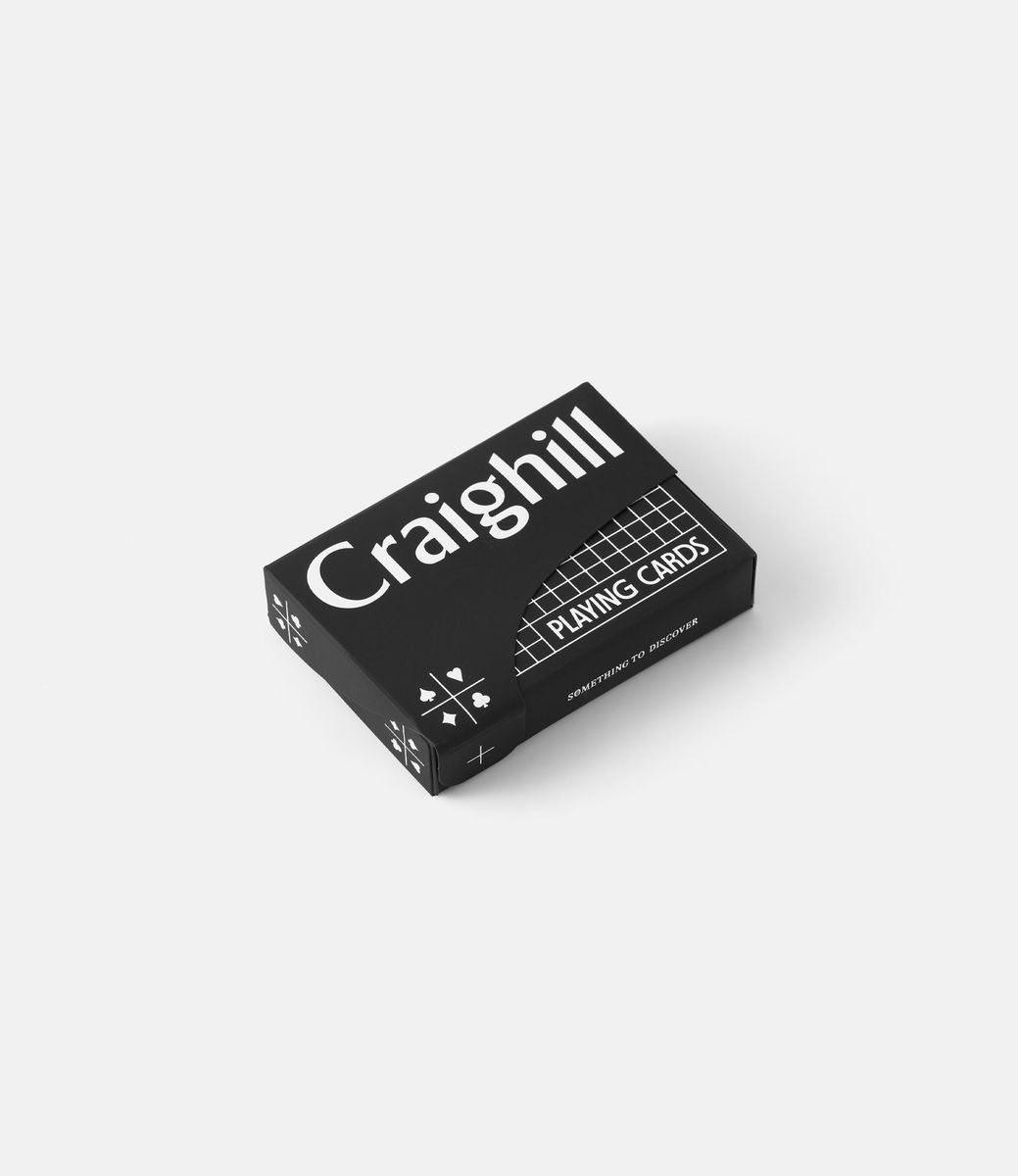 Craighill Playing Cards Black — игральные карты