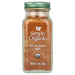 Simply Organic, универсальная соль, 134 г (4,73 унции)