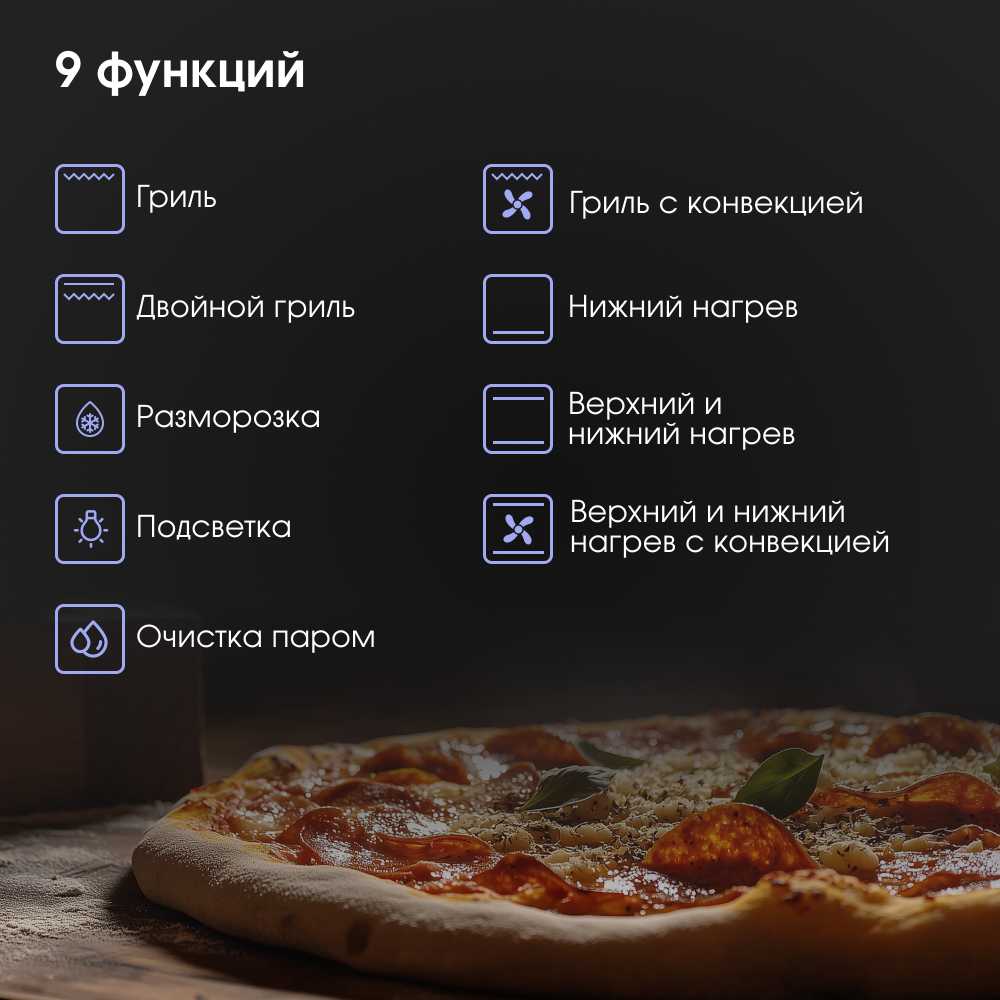 Электрический духовой шкаф Zigmund & Shtain E 177 B