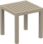 Столик пластиковый для лежака Siesta Contract Ocean Side Table, бежевый