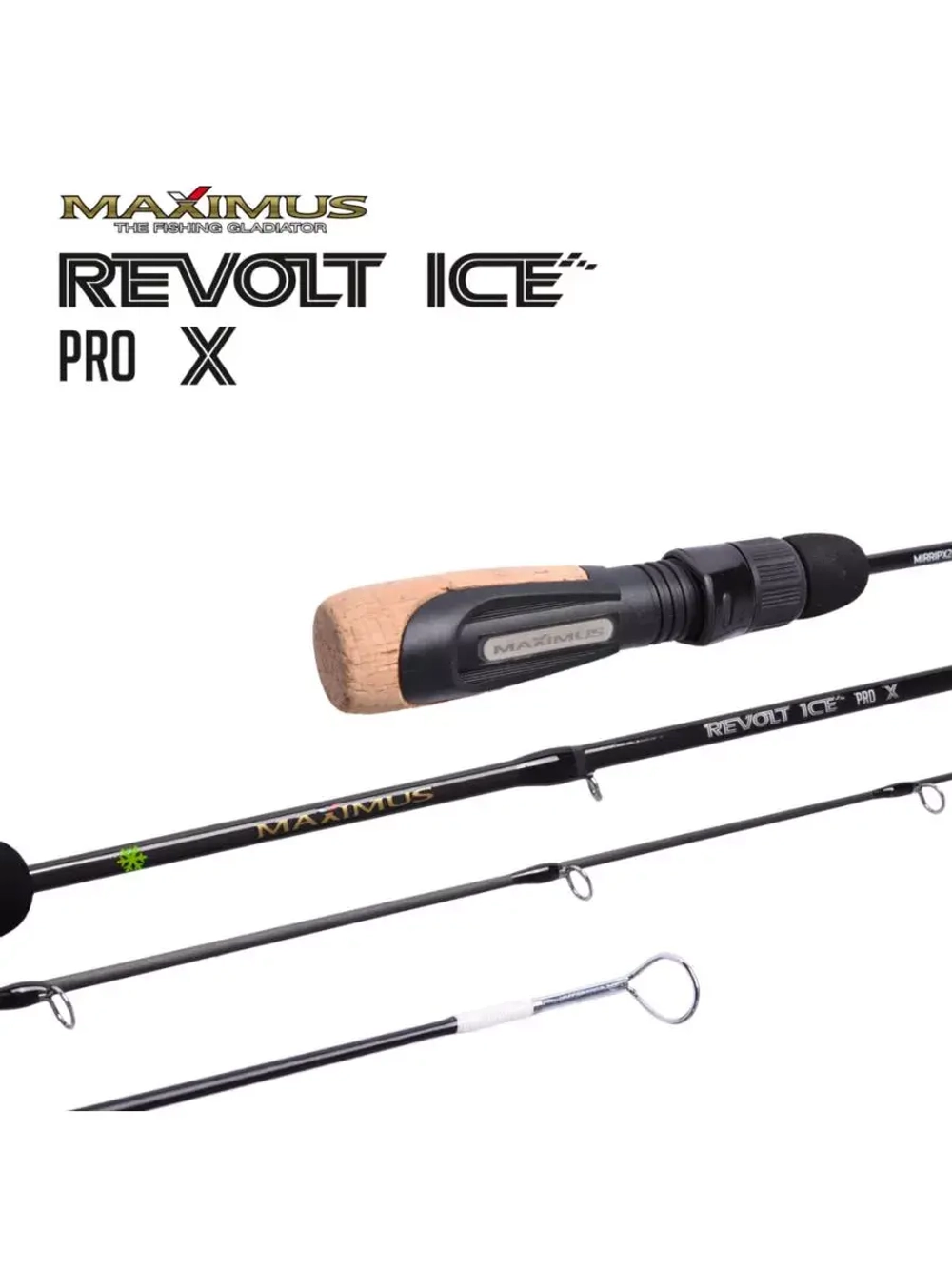 Зимняя удочка Maximus REVOLT ICE PRO X 281MH 0,70м до 40гр (MIRRIPX281MH)