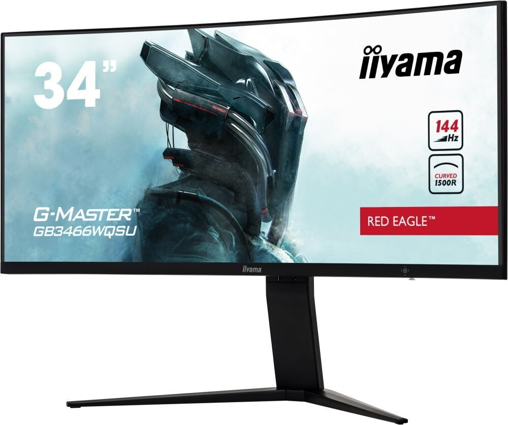 Монитор 34" Iiyama G-Master GB3466WQSU-B1 (4948570117406)