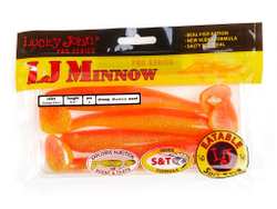 Виброхвосты съедобные LJ Pro Series MINNOW 5.5in (13,9 см), цв. T26, 4 шт.