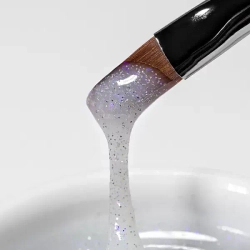 Гель светоотражающий BUILDER UV GEL MILK DIAMOND RuNail, 15г №9873