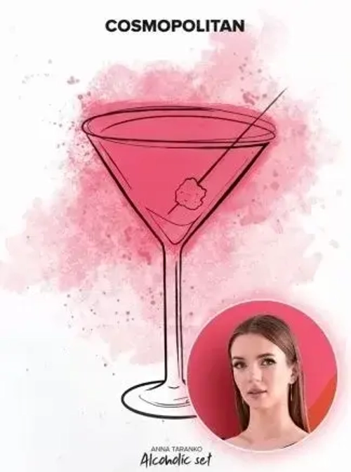 ПИГМЕНТ ДЛЯ ГУБ COSMOPOLITAN (ALCOHOLIC SET) 5мл