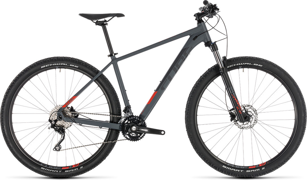 Велосипед CUBE 2019 ATTENTION 27.5  iridium´n´red  18"