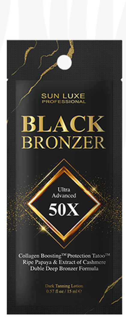 Крем для загара для солярия для подготовленной кожи Black Bronzer 15 мл