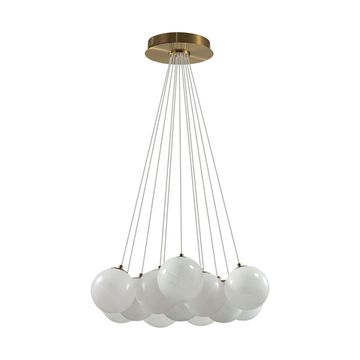 Подвесной светильник 13*Е14 7109/13 бронзовый/белый MAGIA Odeon Light