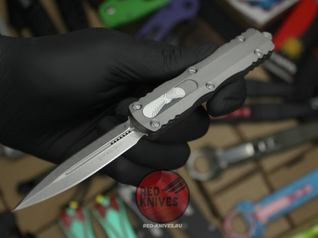 Нож Microtech DIRAC® D/E APOCALYPTIC STANDARD NATURAL CLEAR (225-10APNC) А+++