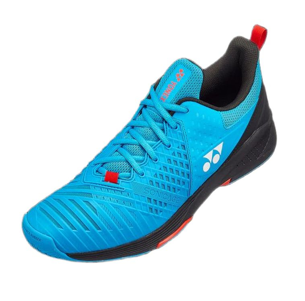 Теннисные кроссовки Yonex Power Cushion Sonicage 3 Wide — синие/чёрные