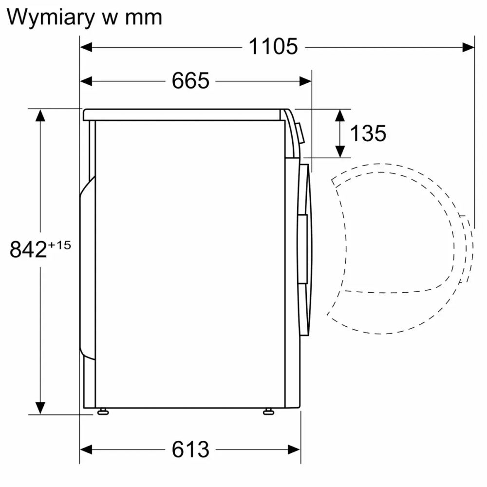 Сушильная машина Bosch WTG86401PL