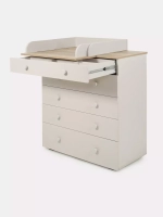 Комод RANT "LEVI" 80 см 5 ящиков с органайзером (арт.128) Crystal Beige