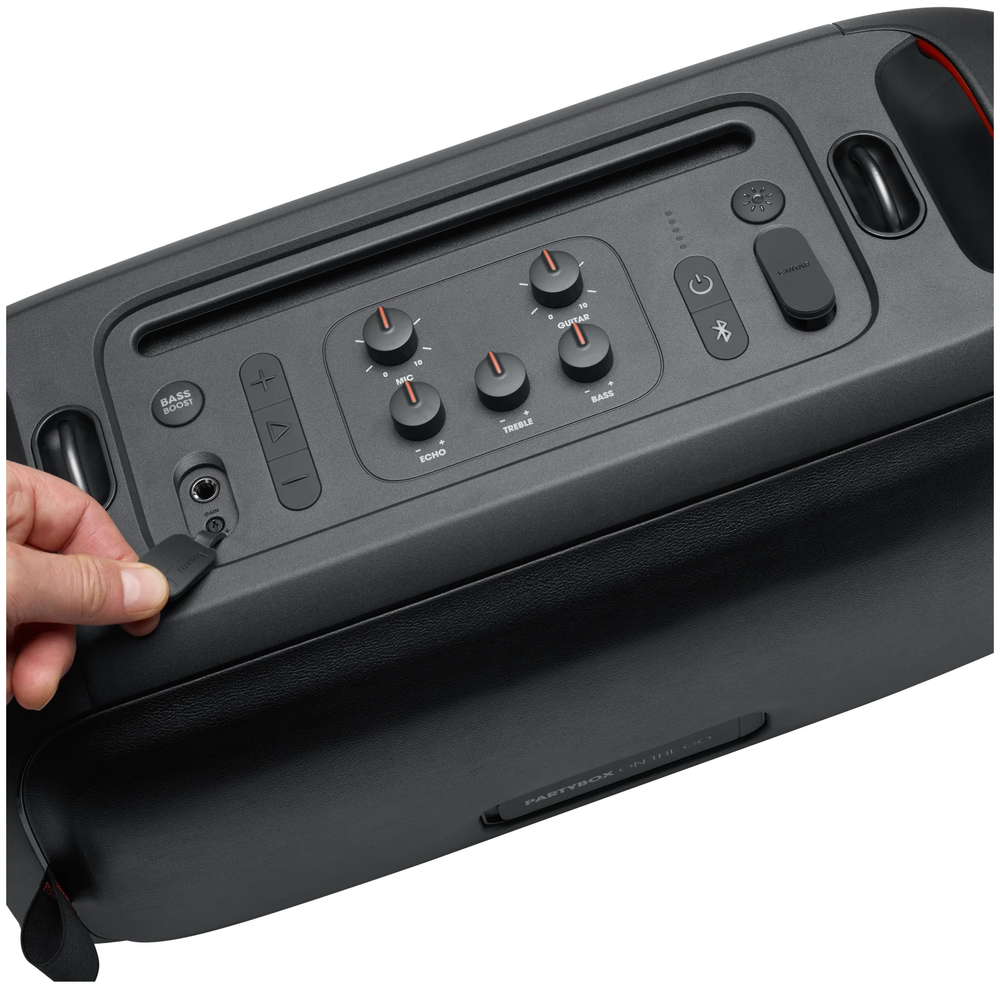 Портативная акустика JBL PartyBox On-The-Go, черный
