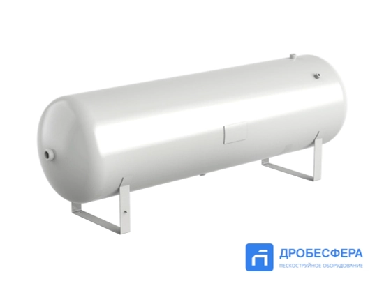 Ресивер для компрессора РГ 250/10 горизонтальный оцинкованный