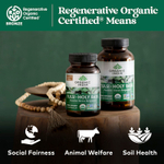 Organic India, тулси (базилик священный), 180 растительных капсул