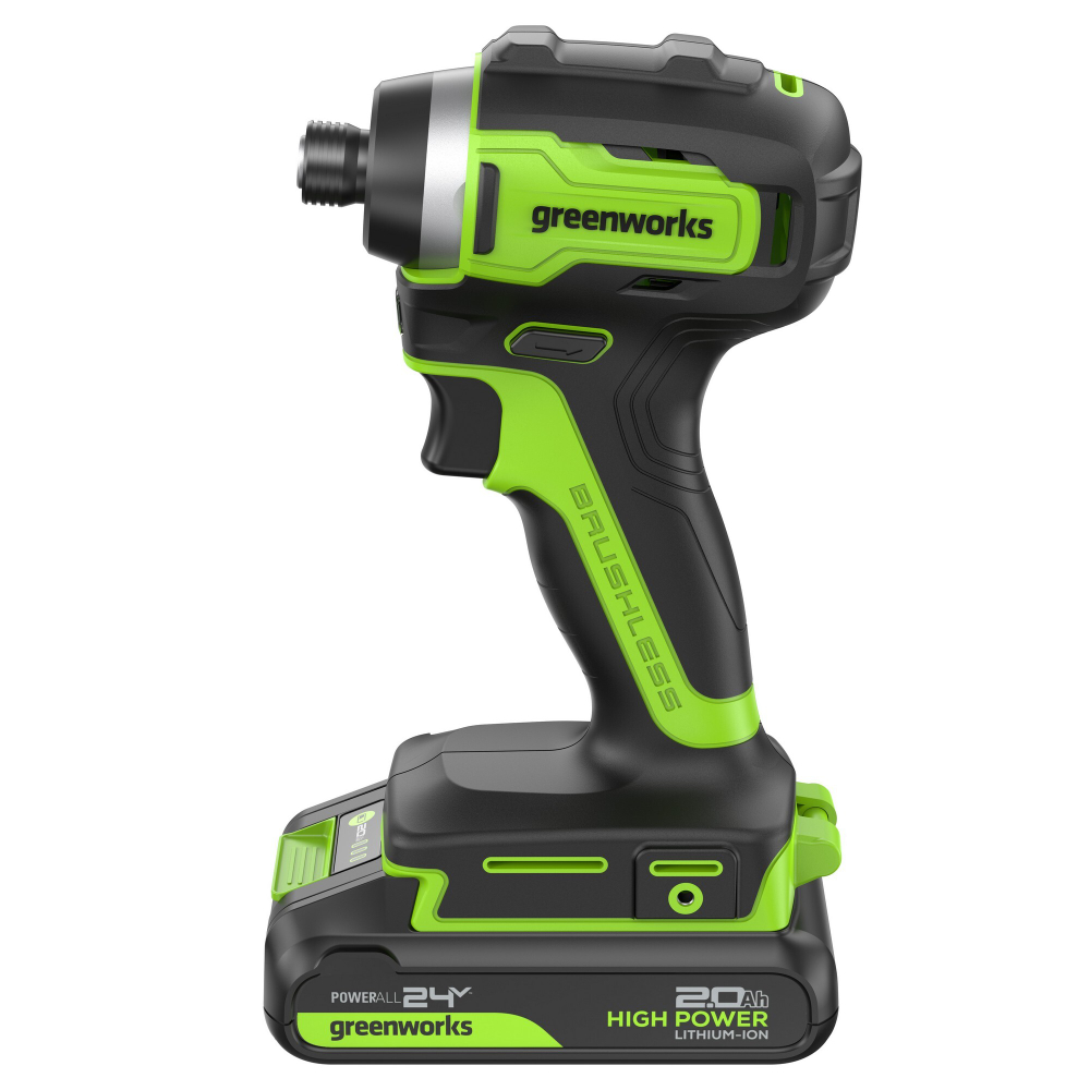 Винтоверт Greenworks ID3170 24V 3804907 (170 Нм) бесщеточный аккумуляторный