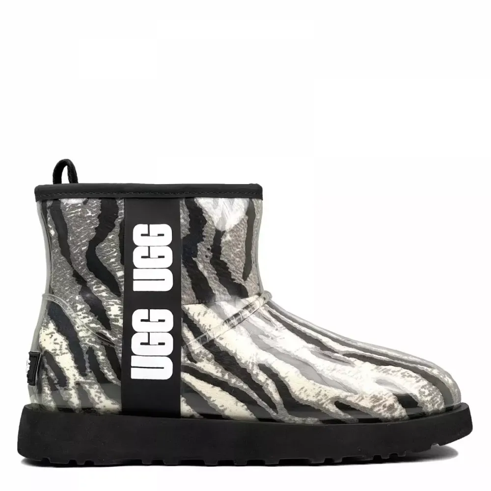Ugg Classic Clear Mini Zebra Ugg Classic Clear Mini Zebra