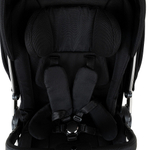 Детская коляска Pituso Teffy 3 в 1 с автокреслом Santiso Pro Black Caviar Black/Graphite