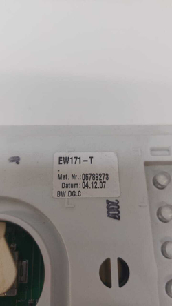 334 Модуль индикации EW171-T для стиральной машины Miele W627 б/у