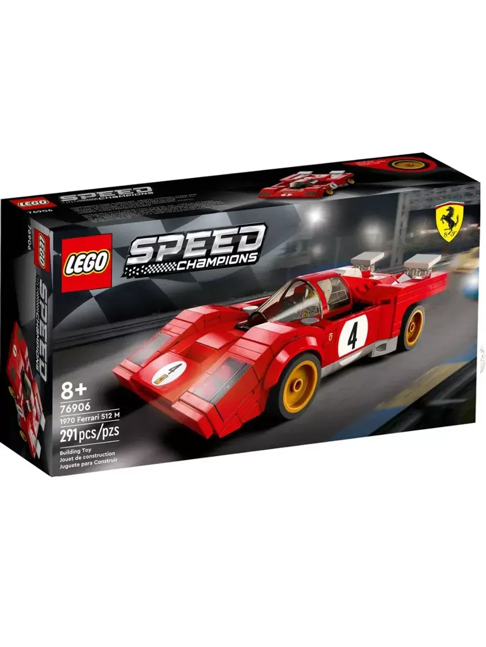 Конструктор Лего Спид 76906 Феррари 512 M Speed Champions