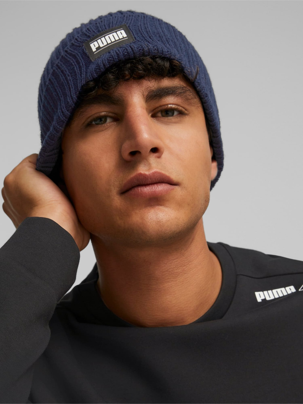 Шапка взрослая PUMA Ribbed Classic Cuff Beanie