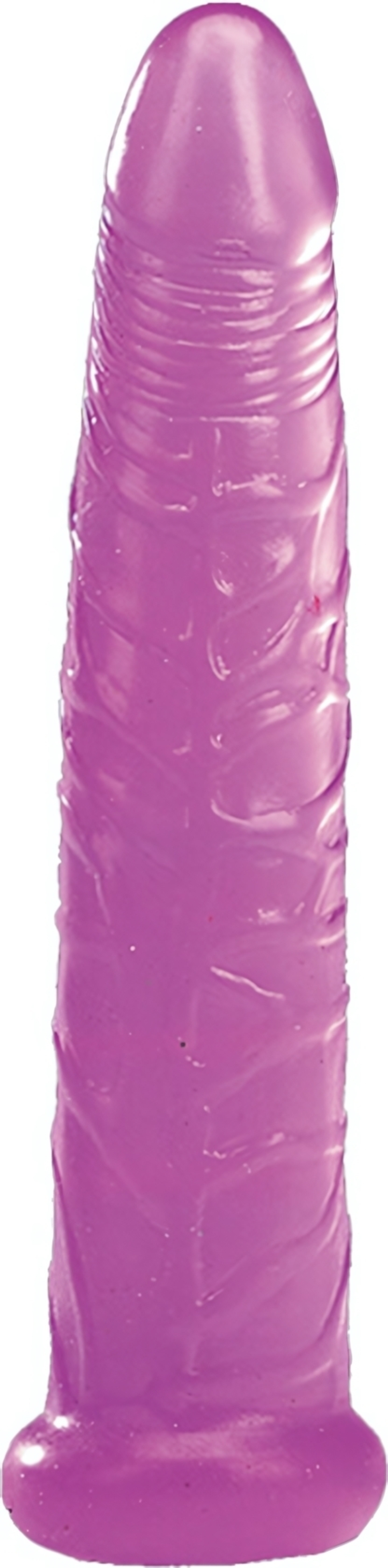 Фиолетовый желейный фаллоимитатор JELLY BENDERS THE EASY FIGHTER - 16,5 см. (Цвет: фиолетовый)