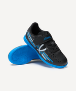 Бутсы зальные Evofly IN Talant Black/blue, детский