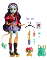 Кукла Монстер Хай Джинафаер Лонг с питомцем 3 поколение | Monster High Jinafire Long with Pet HYV58 g3 кукла-персонаж 6+