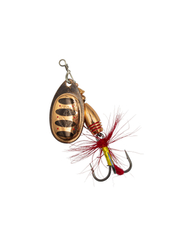 Блесна вращающаяся Savage Gear Rotex Spinner №4 цвет 02 Copper вес 11 г для ловли окуня, голавля, язя, жереха и щуки