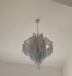 Pendant design lamp Stream by Terzani (Silver)