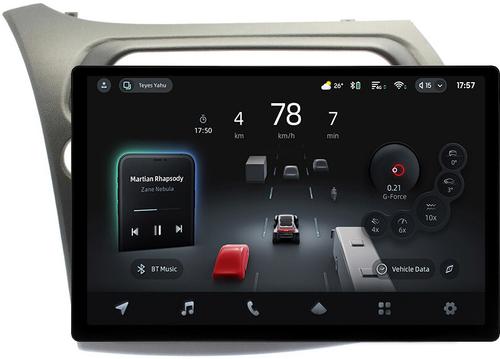 Магнитола для Honda Civic 8 хэтчбэк 2006-2011 левый руль - Teyes CC4-PRO монитор 13" 2K QLED на Android 13, Быстрейшая, Snapdragon 778G, ИИ, CarPlay, DSP, 4G SIM-слот