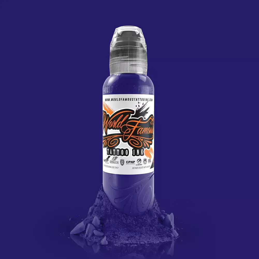 World Famous Ink Leaning Tower of Purple