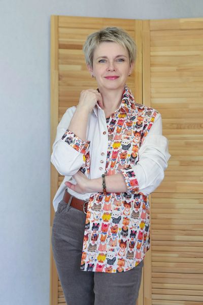 ЦВЕТНЫЕ МИНИ КОТИКИ, 100% хлопок, Handmade Fabrics 5