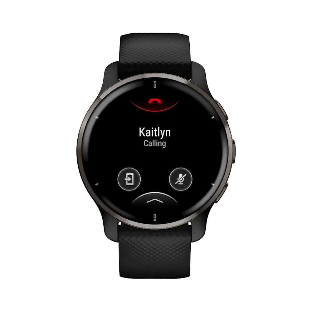 Умные часы Garmin Venu 2 Plus, 43.6mm, Slate Black (010-02496-11)